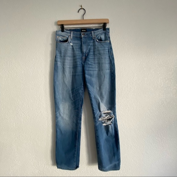 Hudson Zoeey High Rise Straight Leg Jeans - Picture 1 of 5